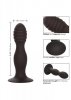 Ribbed Anal Stud Black